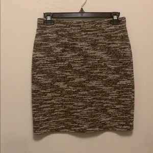 Brown pencil skirt extra small